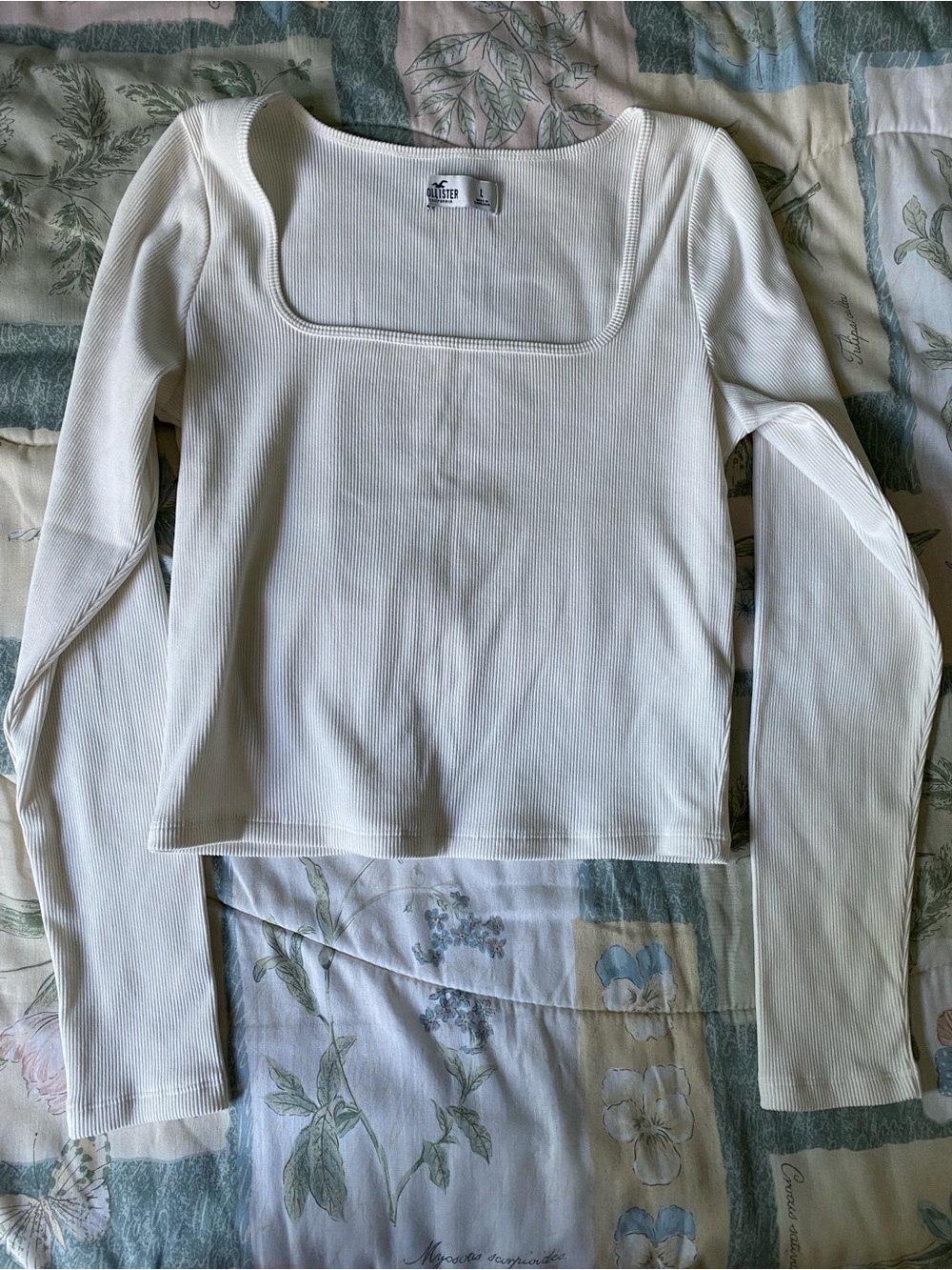 Ribbed long sleeve